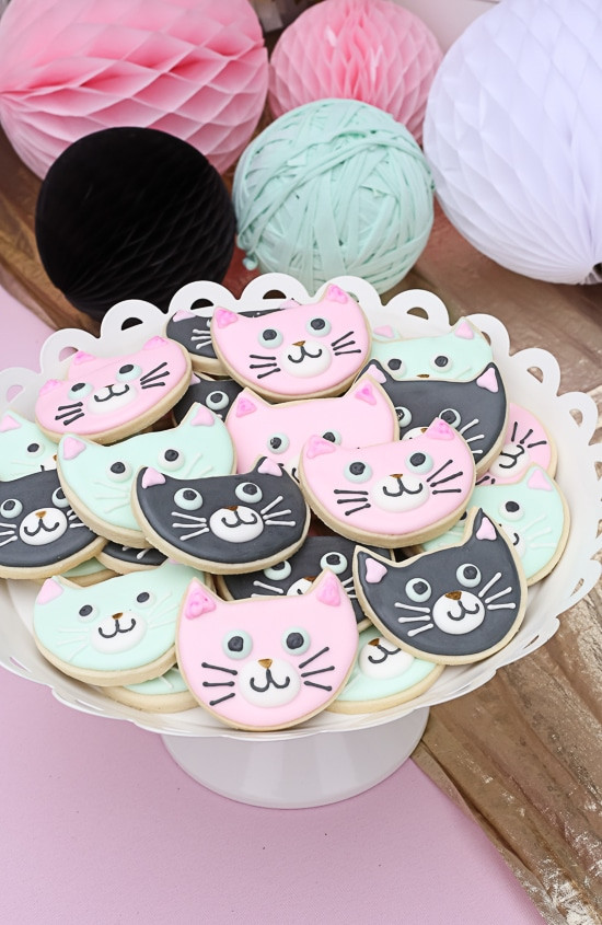 Cat Birthday Decorations
 30 Cute Cat Birthday Party Ideas Pretty My Party