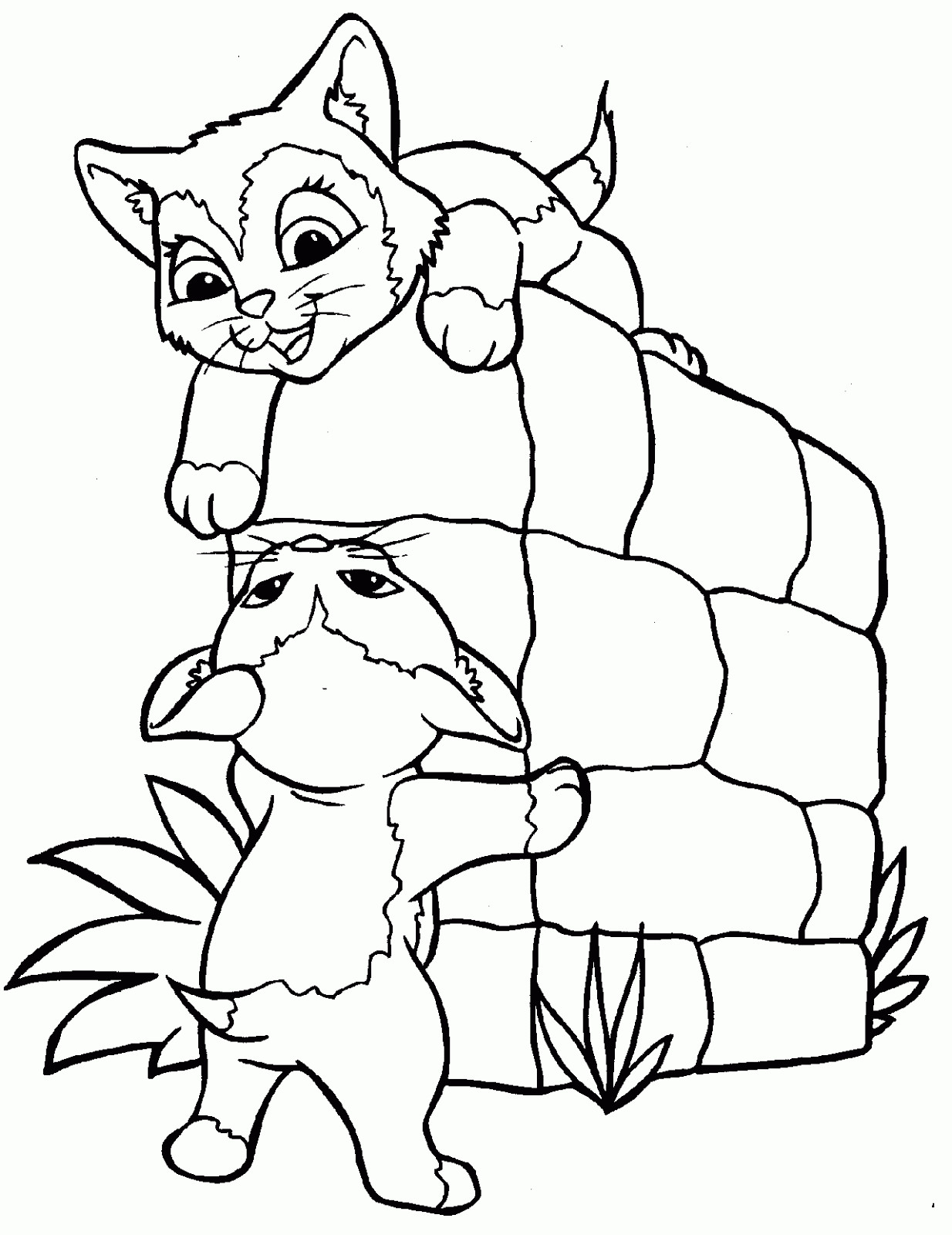 Cat Boy Coloring Pages
 Male Kitten Coloring Pages For Boys