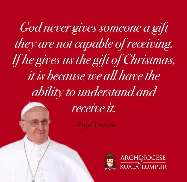 Catholic Christmas Quote
 398 best images about Pope Francis on Pinterest