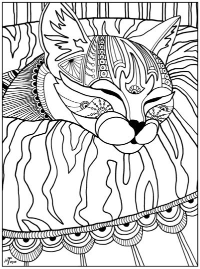 Cats Adult Coloring Book
 Best Coloring Books for Cat Lovers Cleverpedia