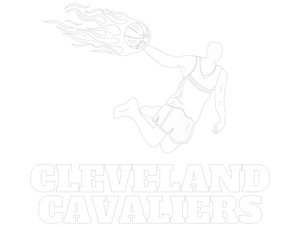 Cavs Coloring Pages
 Printable Cleveland Cavaliers Coloring Sheet