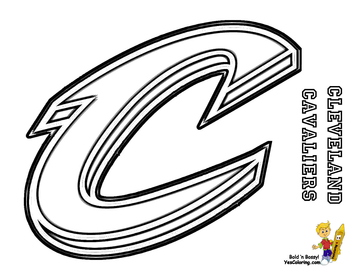 Cavs Coloring Pages
 Buzzer Beater Basketball Coloring Sheets