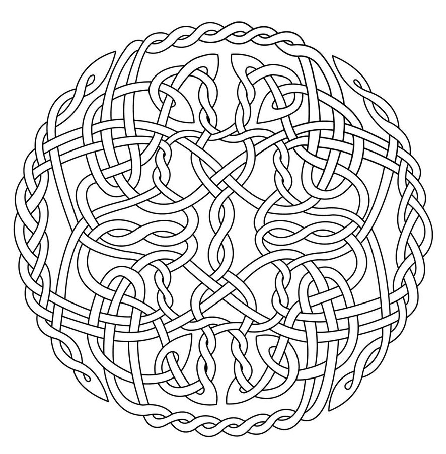 Celtic Coloring Pages For Adults
 Celtic coloring pages for adults timeless miracle