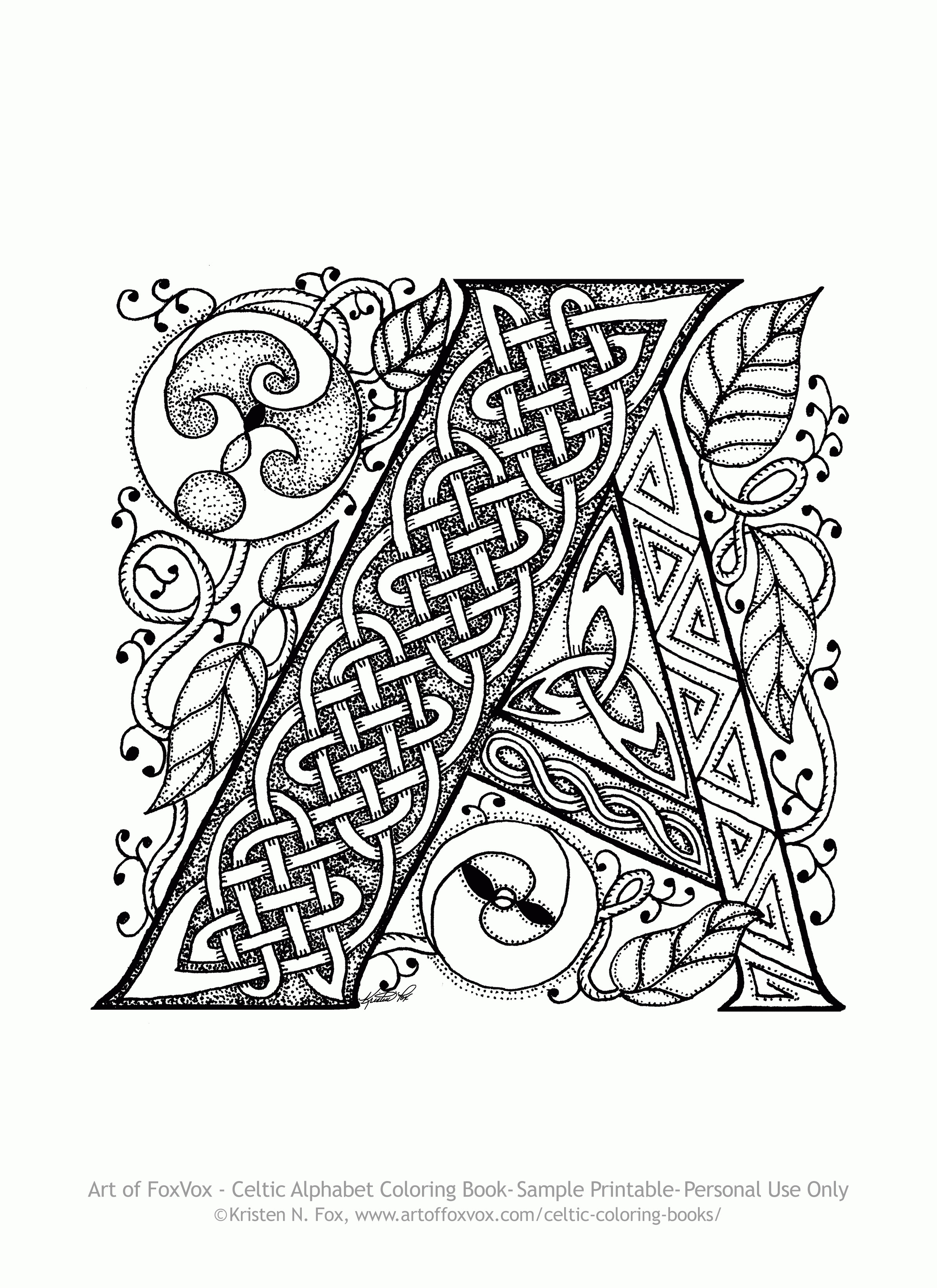 Celtic Coloring Pages For Adults
 Free Adult Coloring Pages Celtic Coloring Home