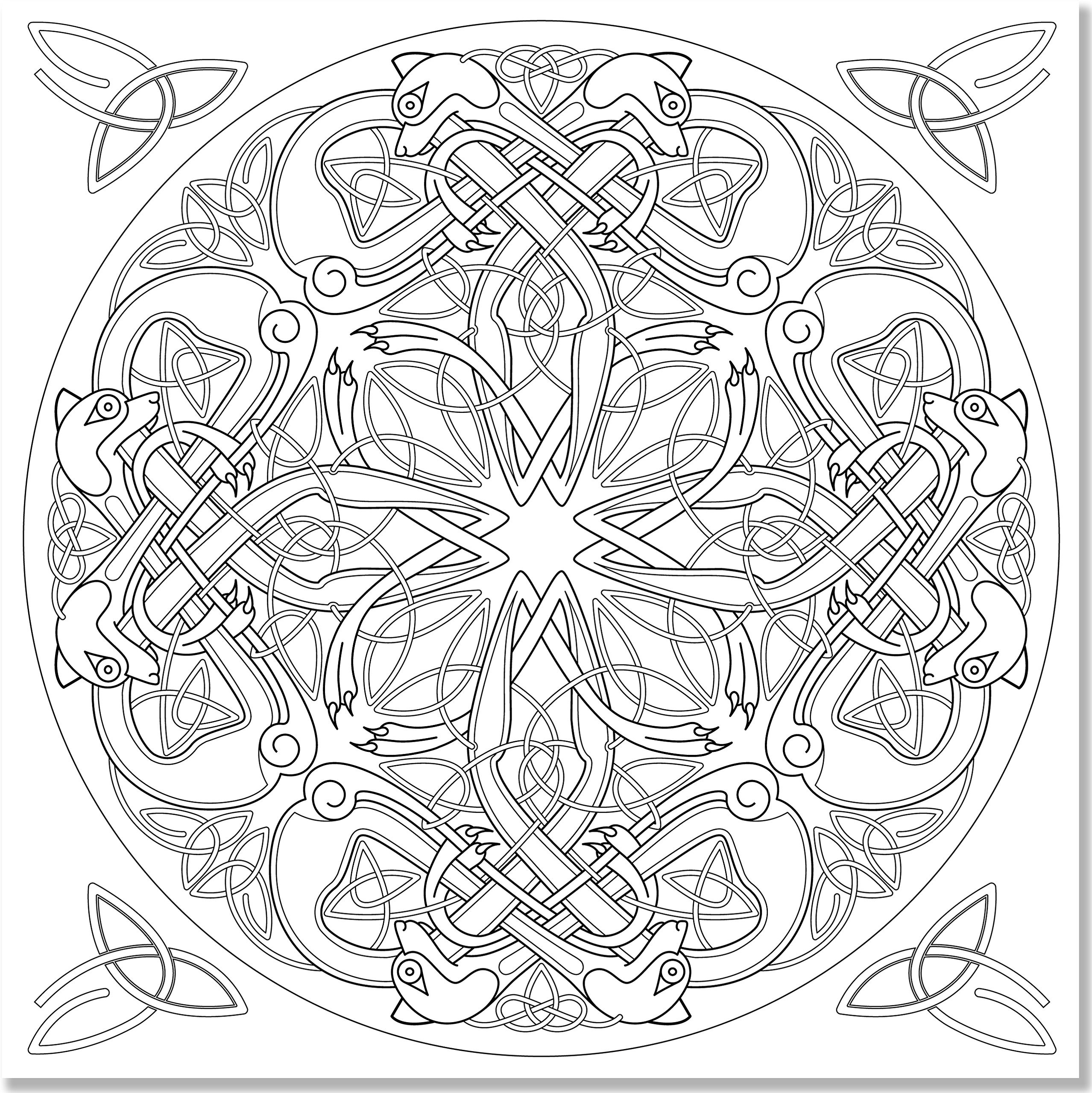 Celtic Coloring Pages For Adults
 Coloring Pages Seductive Celtic Coloring Pages For Adults