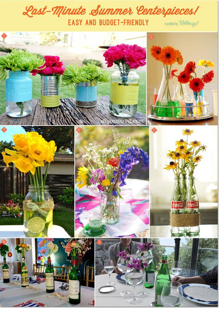 Centerpiece Ideas For Summer Party
 133 best images about SIMPLE WEDDING IDEAS on Pinterest