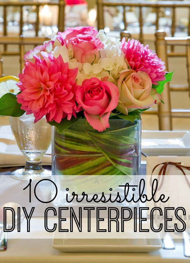 Centerpiece Ideas For Summer Party
 10 Irresistible DIY Centerpieces
