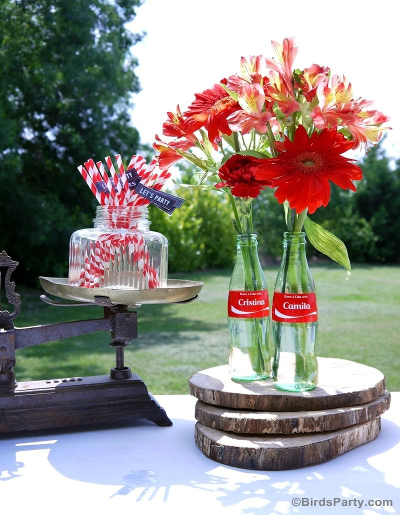 Centerpiece Ideas For Summer Party
 BBQ Cookout Summer Party Ideas
