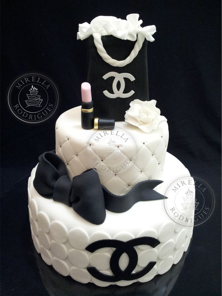 Chanel Birthday Cake
 Best 25 Chanel cake ideas on Pinterest