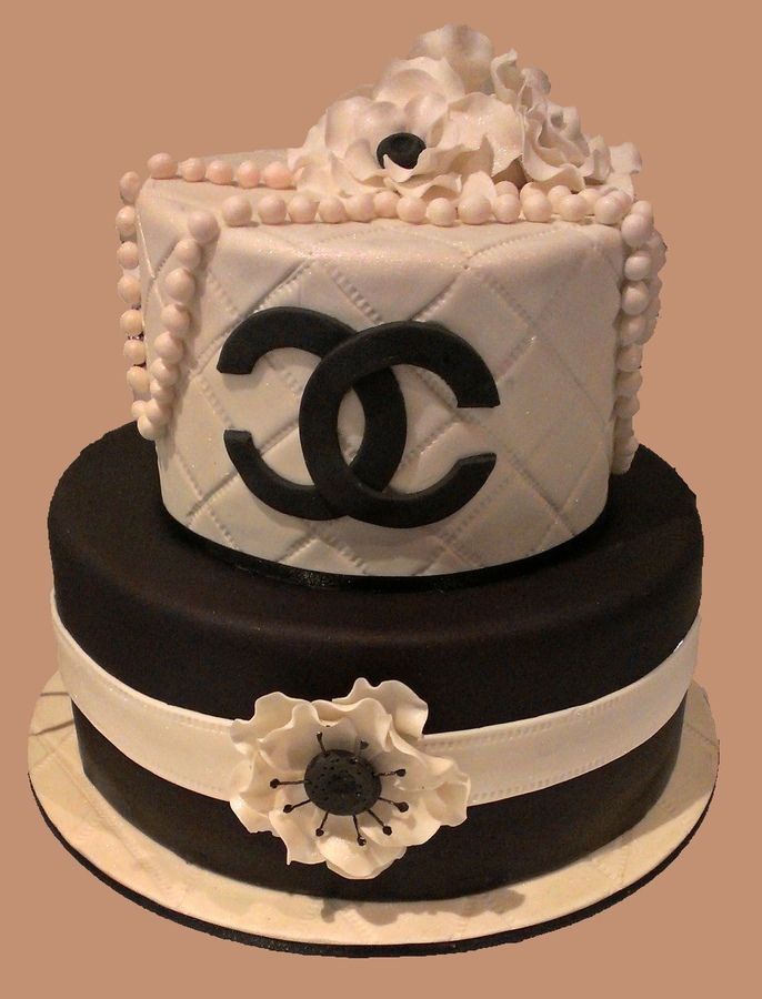 Chanel Birthday Cake
 17 Best ideas about Chanel Cake on Pinterest