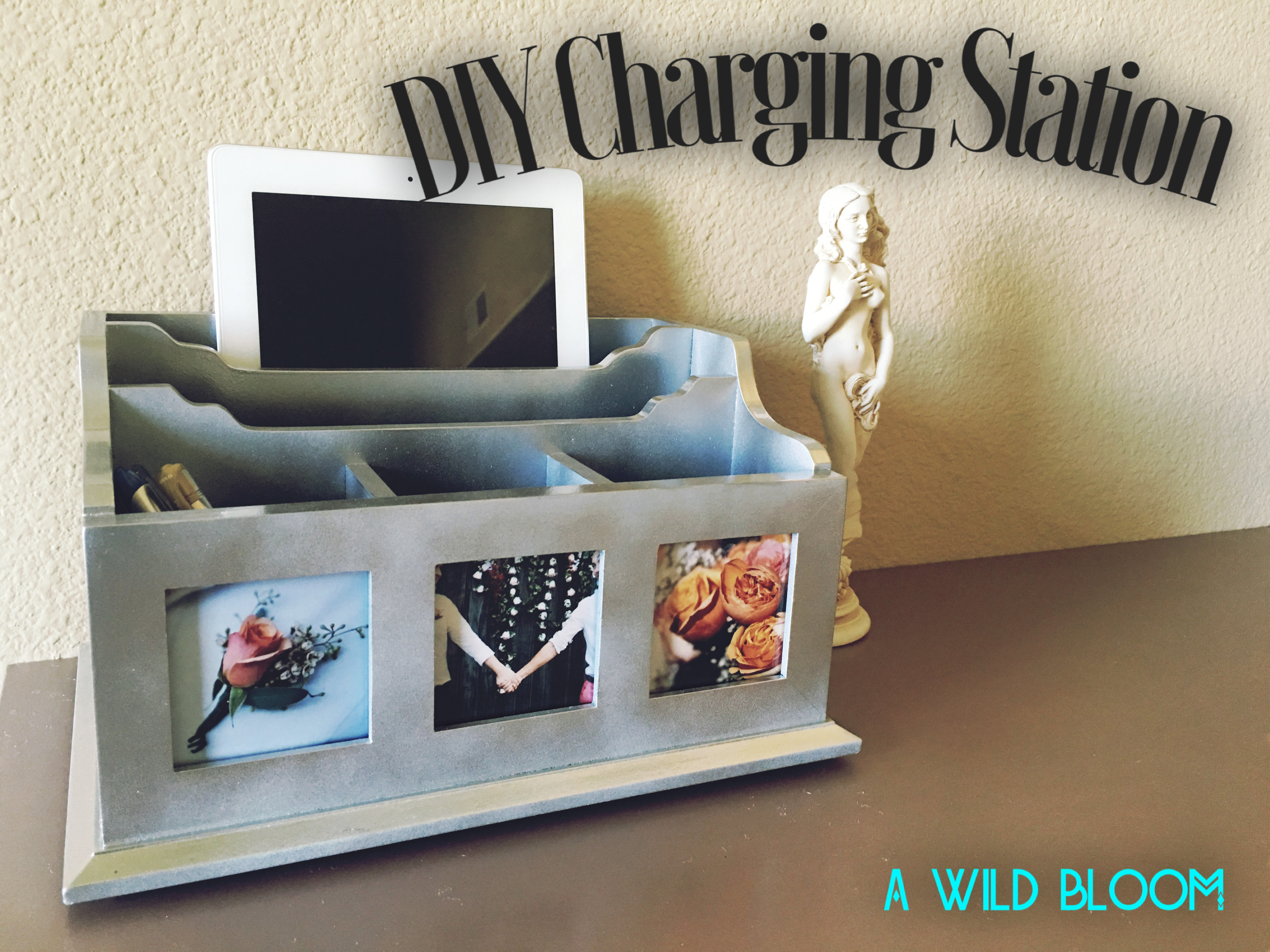 Charger Organizer DIY
 DIY Charging Station