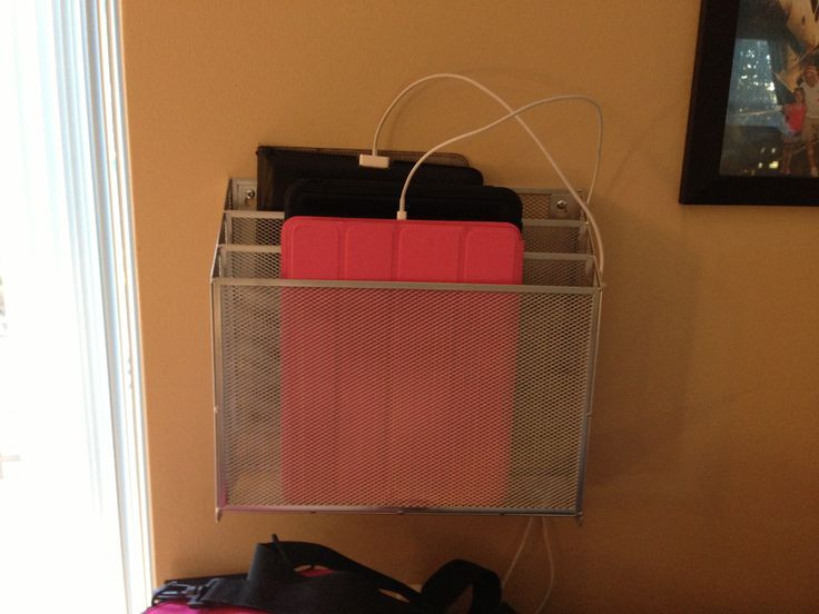Charger Organizer DIY
 43 best images about charging station ideas on Pinterest