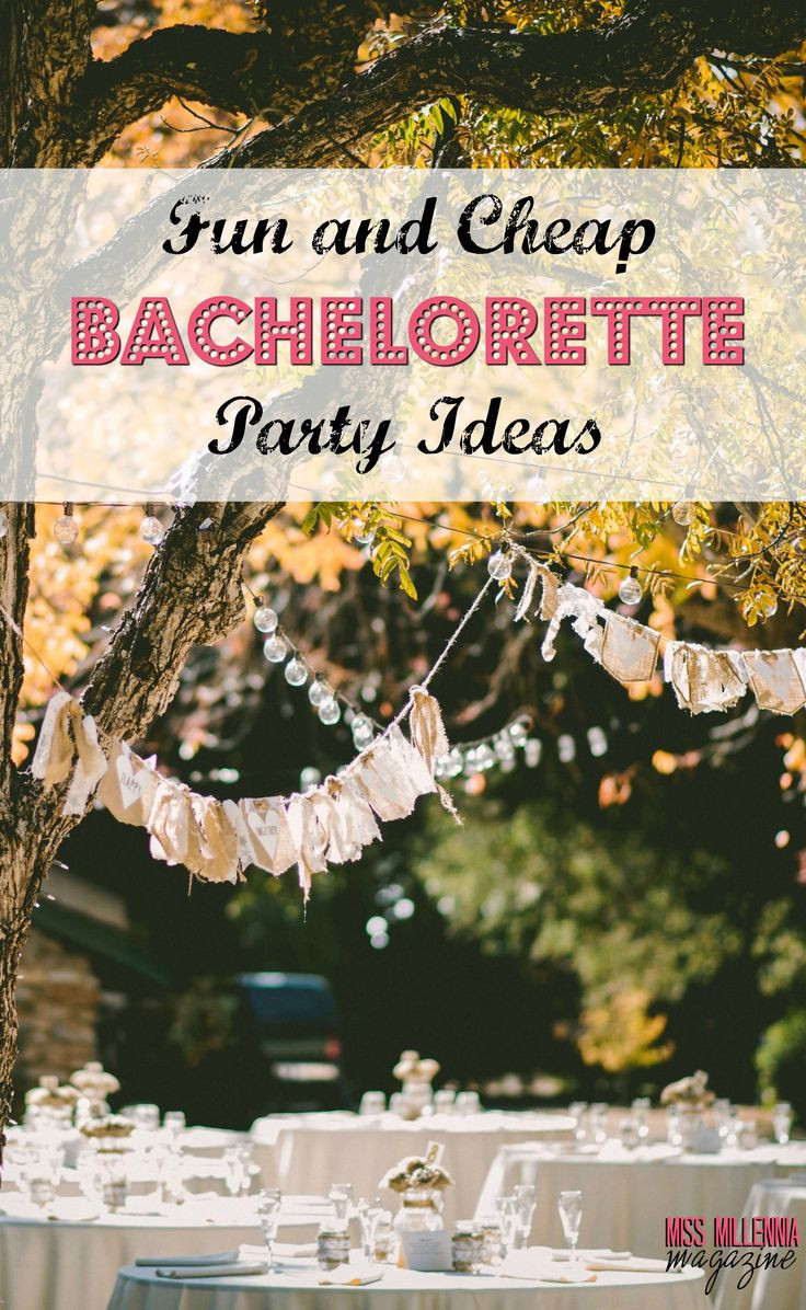 Cheap Bachelorette Party Ideas
 Fun and Cheap Bachelorette Party Ideas