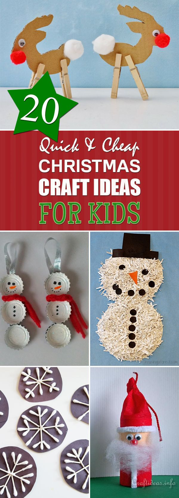 Cheap Christmas Crafts
 Best 25 Cheap christmas crafts ideas on Pinterest