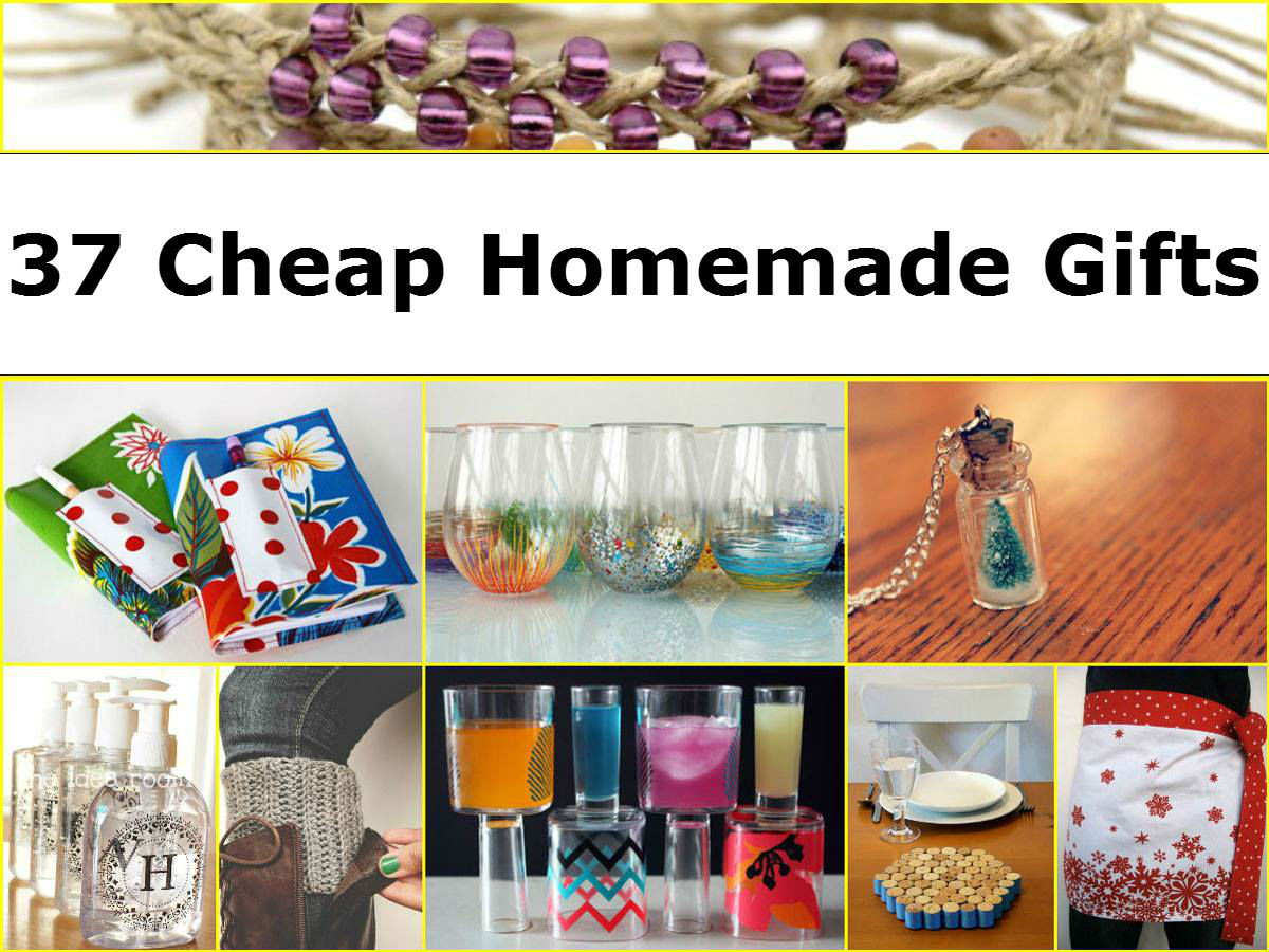 Cheap Christmas Gift Ideas For Couples
 37 Cheap Homemade Gifts