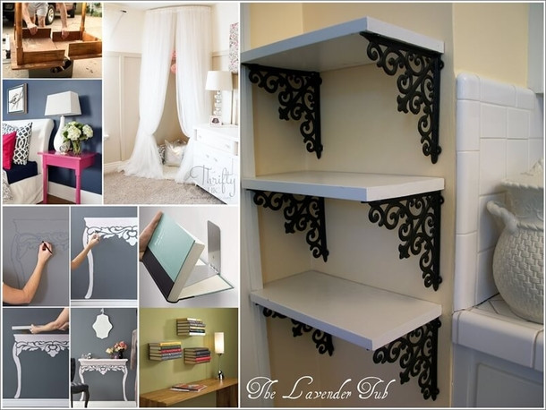 Cheap DIY Home Projects
 20 Cheap But Amazing DIY Home Decor Projects