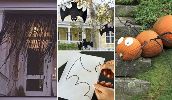 Cheap DIY Outdoor Halloween Decorations
 Best 25 Scary decorations ideas on Pinterest