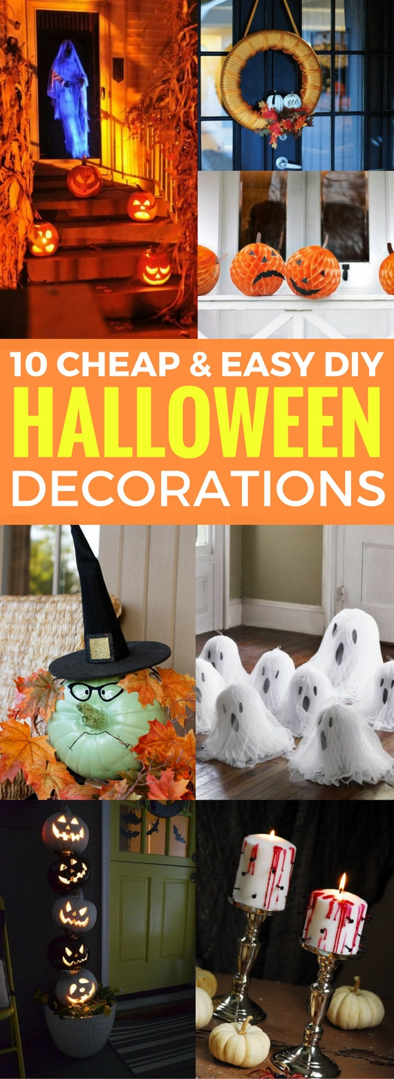 Cheap DIY Outdoor Halloween Decorations
 10 Cheap And Easy DIY Halloween Decorations Craftsonfire