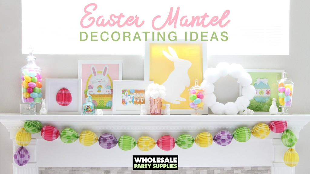 Cheap Easter Party Ideas
 Easter Mantel Decorating Ideas