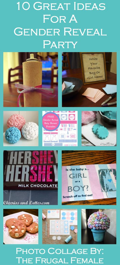 Cheap Gender Reveal Party Ideas
 10 Great Gender Reveal Party Ideas