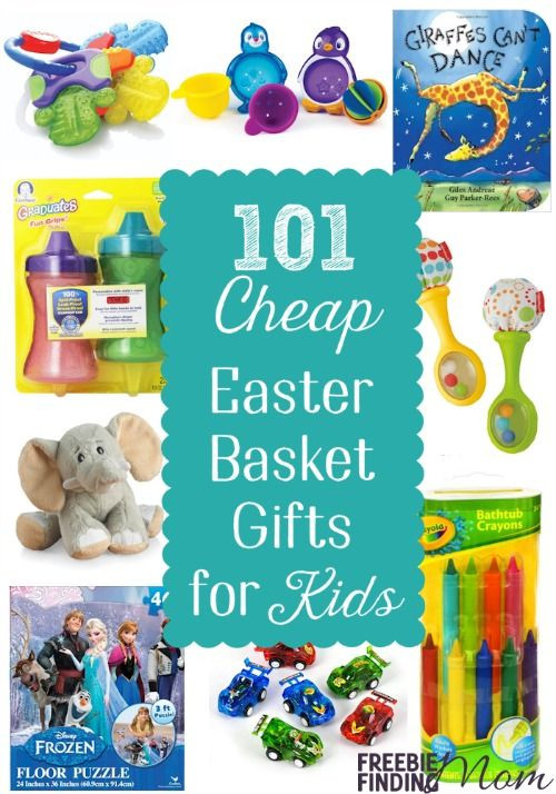 Cheap Gift Ideas For Boys
 Fun and Cheap Easter Gifts 101 Easter Basket Ideas for