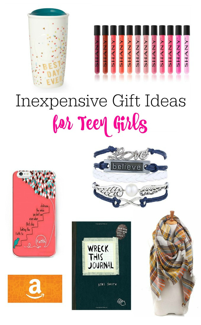 Cheap Gift Ideas For Girls
 Inexpensive Gift Ideas For Teen Girls