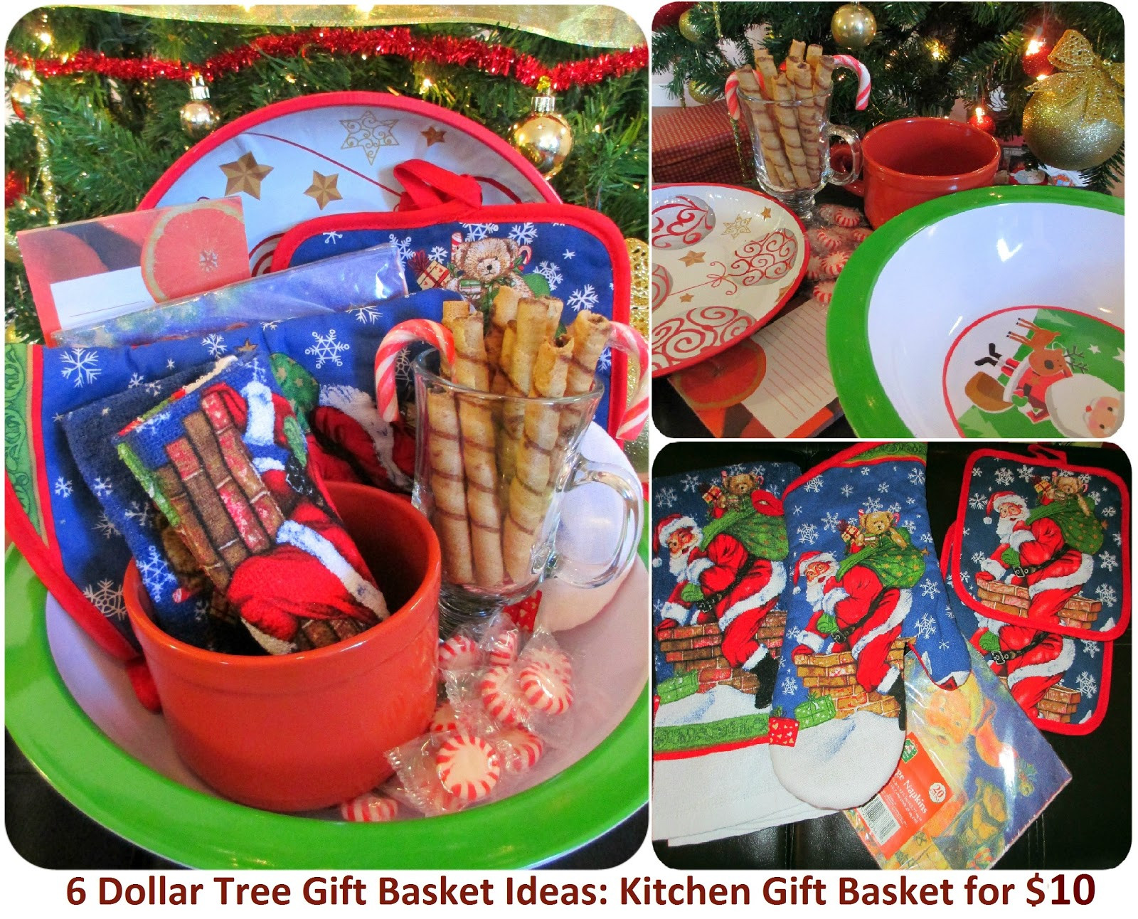 Cheap Holiday Gift Basket Ideas
 Maria Sself Chekmarev Dollar Store Last Minute Christmas
