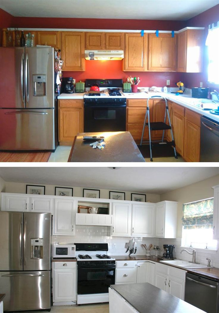 Cheap Kitchen Remodel
 See what this kitchen looks like after an $800 DIY makeover