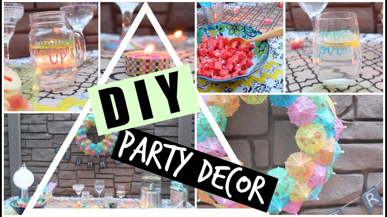 Cheap Summer Party Ideas
 DIY Pinterest Inspired Summer Party Decor