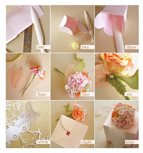 Cheap Wedding Favors DIY
 DIY Flower Favor Box ce Wed