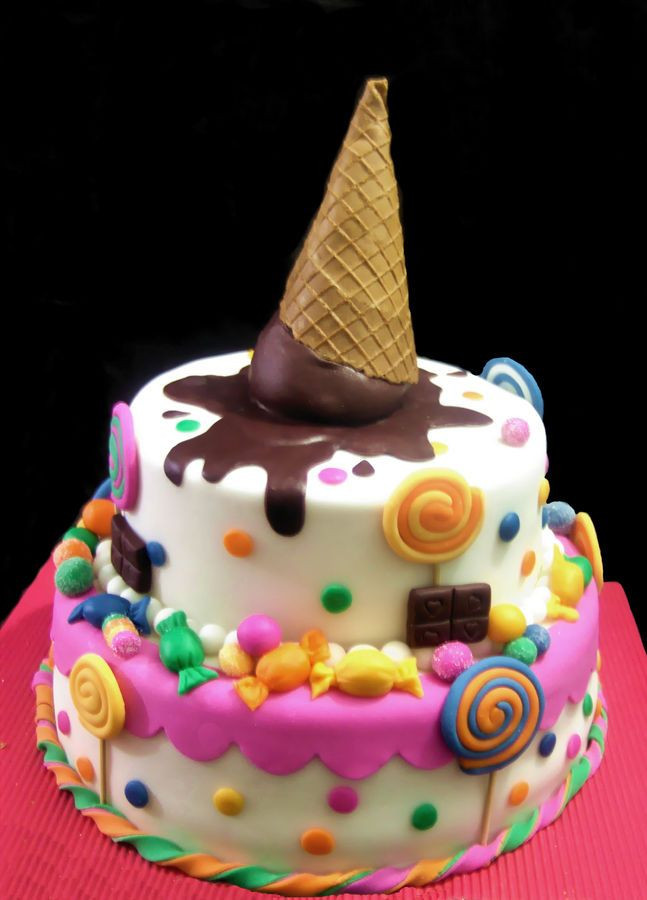 Child Birthday Cake Ideas
 Candy Cake — Children s Birthday Cakes