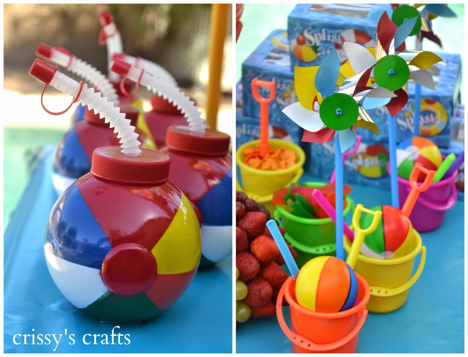 Children Pool Party Ideas
 Crissy s Crafts July 2014