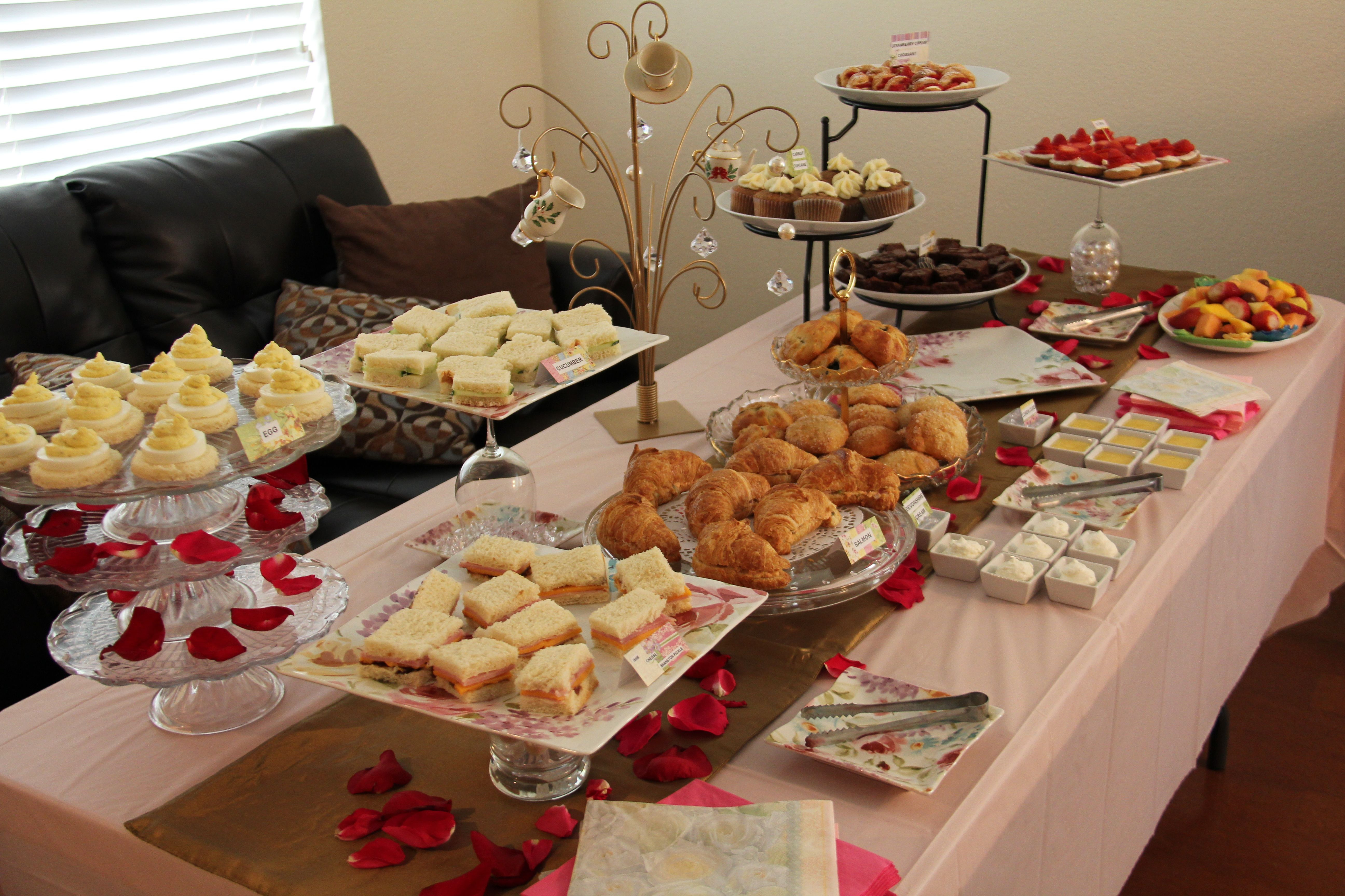 Children'S Party Food Ideas Buffet
 buffet tea party table Our Place in 2019