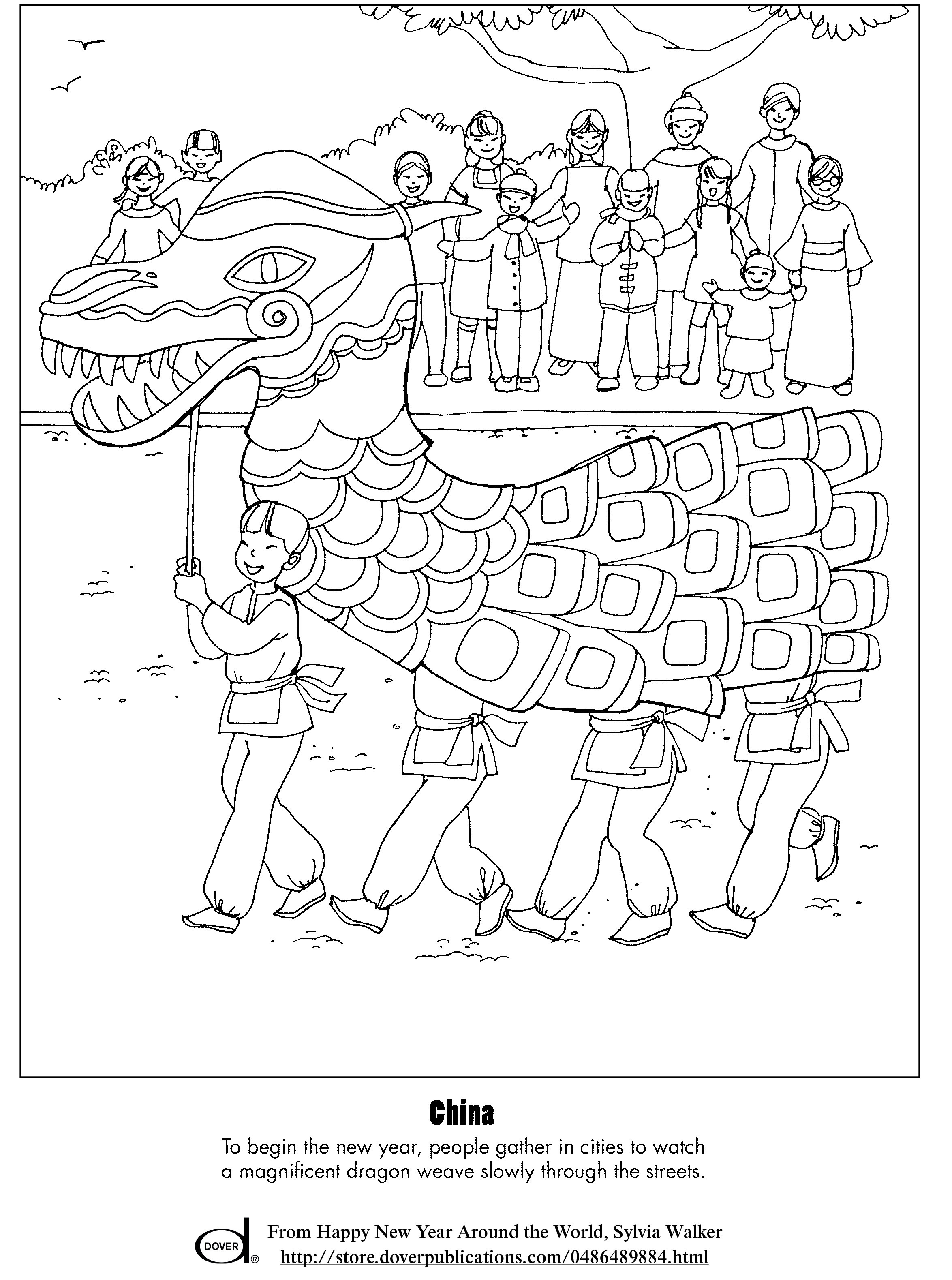 Chinese New Years Coloring Pages
 Celebrate Chinese New Year with 6 Cool Coloring Pages