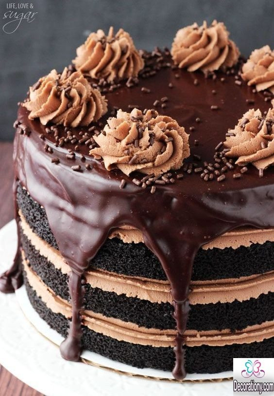 Chocolate Birthday Cake Recipe
 17 Tasty Chocolate Cake Recipe Decorating ideas