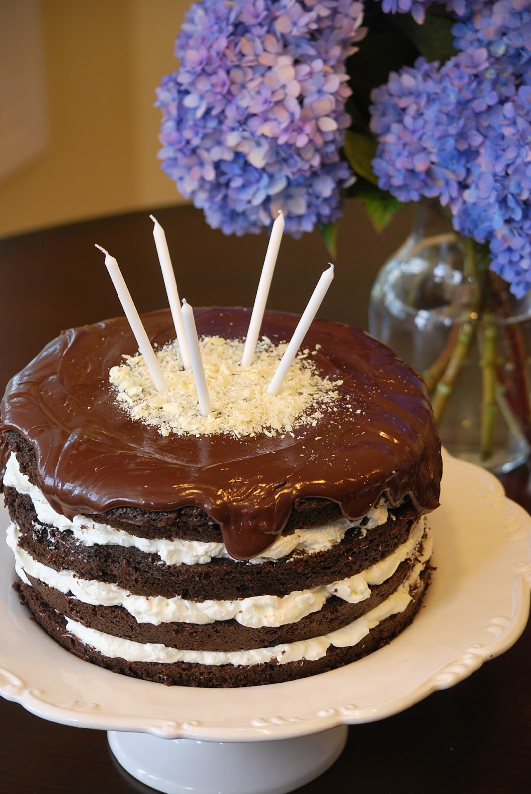 Chocolate Birthday Cake Recipe
 My story in recipes Dark Chocolate Birthday Cake