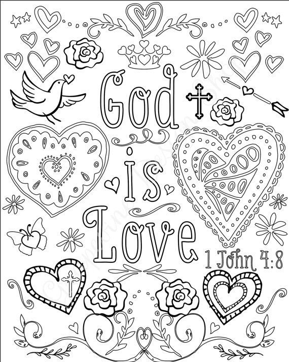 Christian Coloring Book For Kids
 Best 25 Bible coloring pages ideas on Pinterest