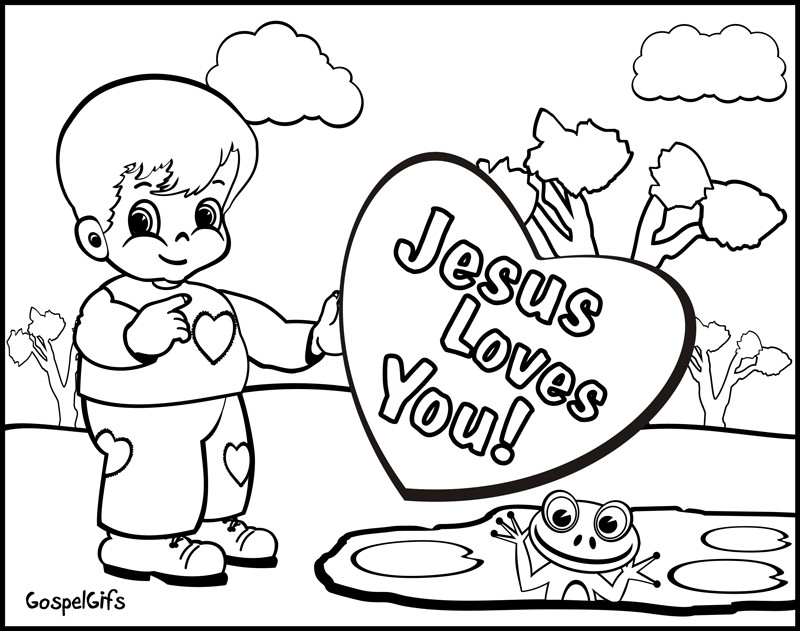 Christian Coloring Book For Kids
 Christian Coloring Page Coloring Home