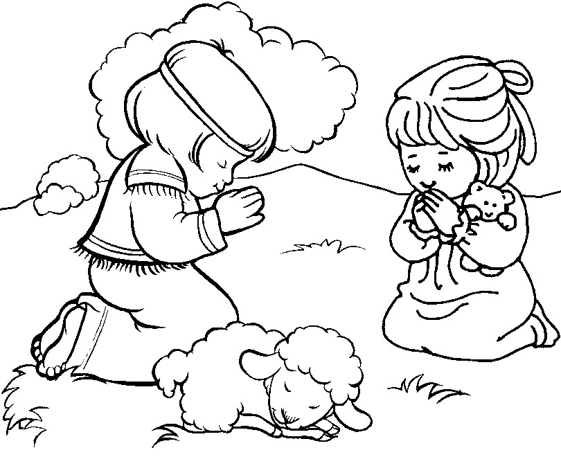 Christian Coloring Pages For Toddlers
 Free Printable Christian Coloring Pages for Kids Best