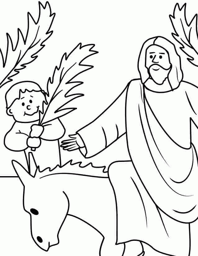 Christian Easter Coloring Pages Printable Free
 Free Printable Religious Easter Coloring Pages Coloring Home