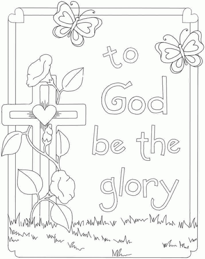 Christian Easter Coloring Pages Printable Free
 Free Christian Easter Coloring Pages Coloring Home