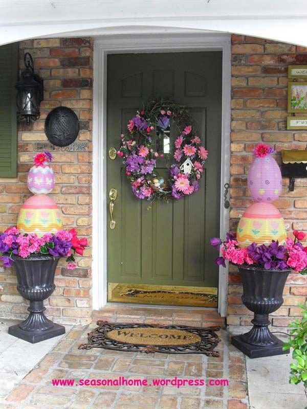 Christian Easter Party Ideas
 25 best ideas about Outdoor easter decorations on