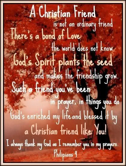 Christian Friendship Quotes
 25 best Christian Friendship Quotes on Pinterest