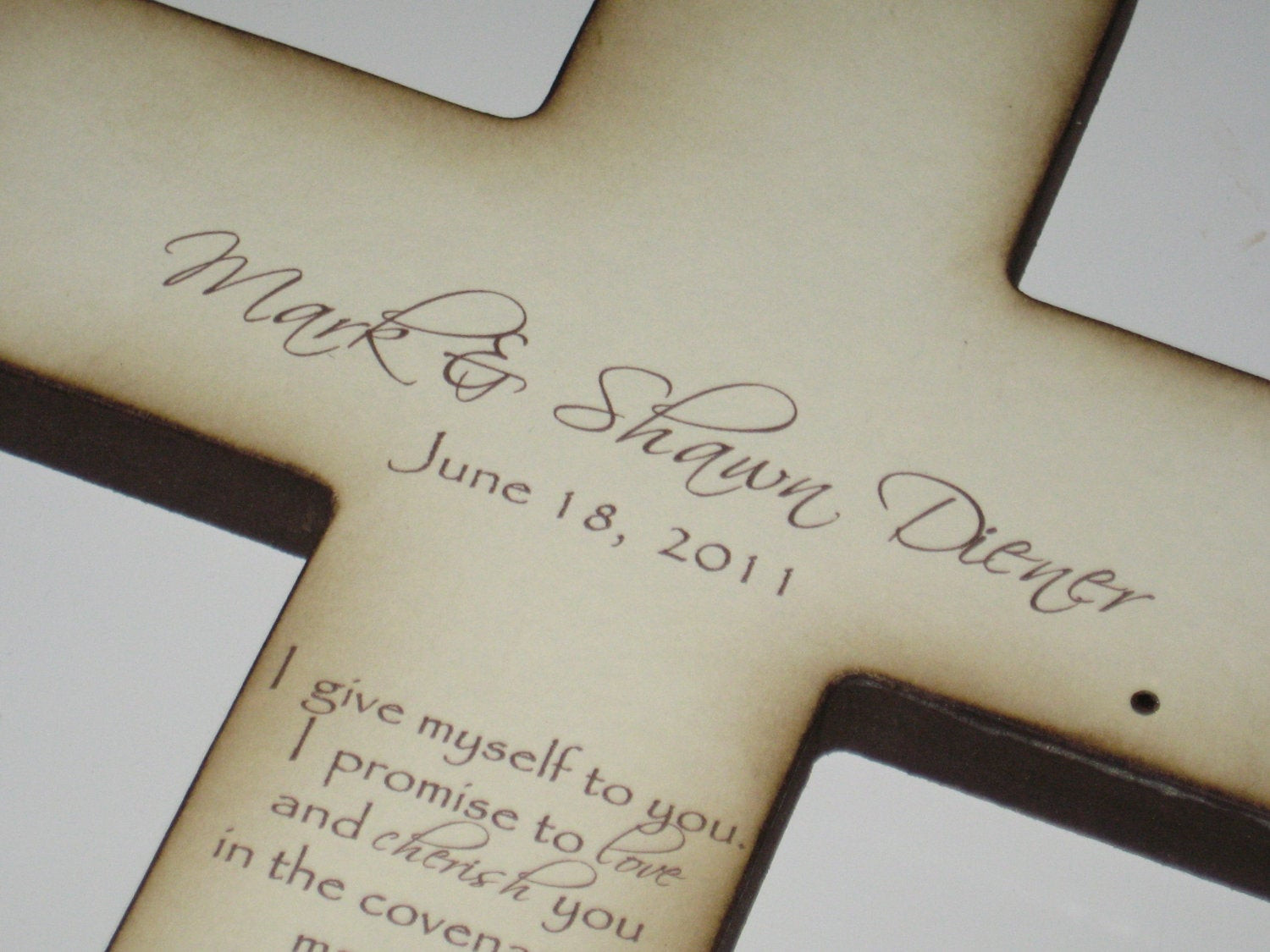 Christian Wedding Gift Ideas
 Personalized Christian Wedding Cross Gift by