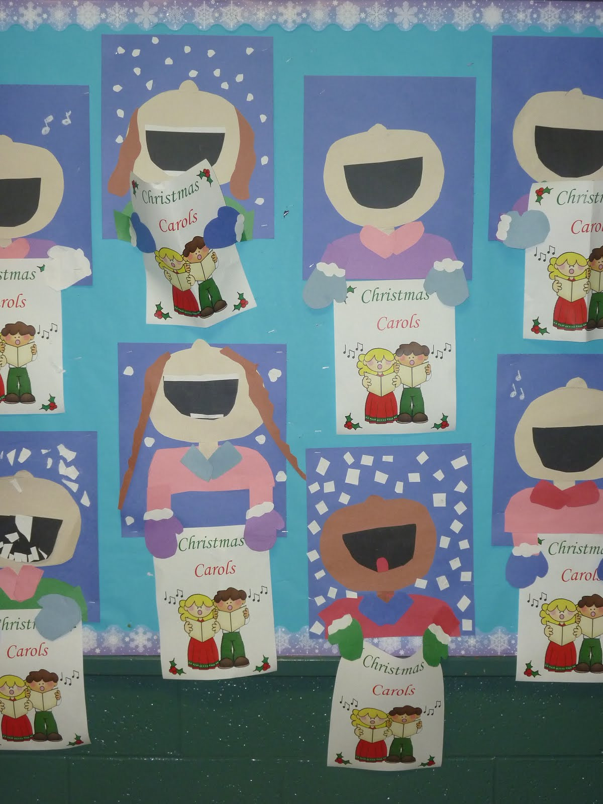 Christmas Art Ideas For Teachers
 Christmas Caroler Art Elementary AMC
