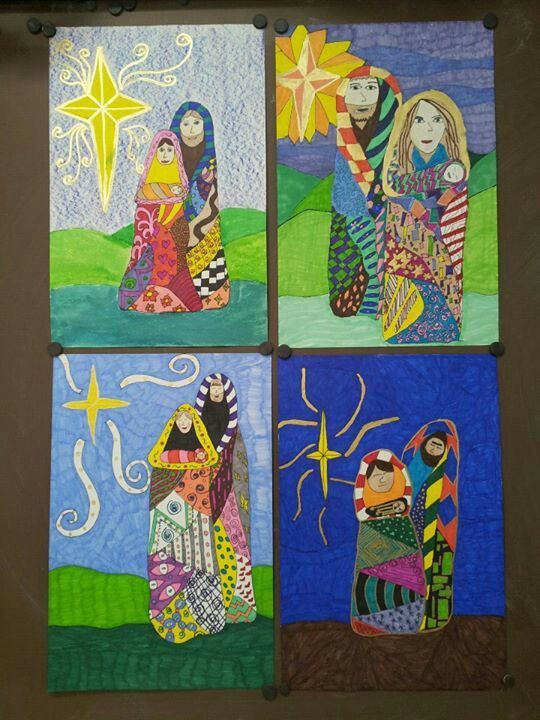 Christmas Art Ideas For Teachers
 Mrs Edwards Elementary Art Students on Pinterest