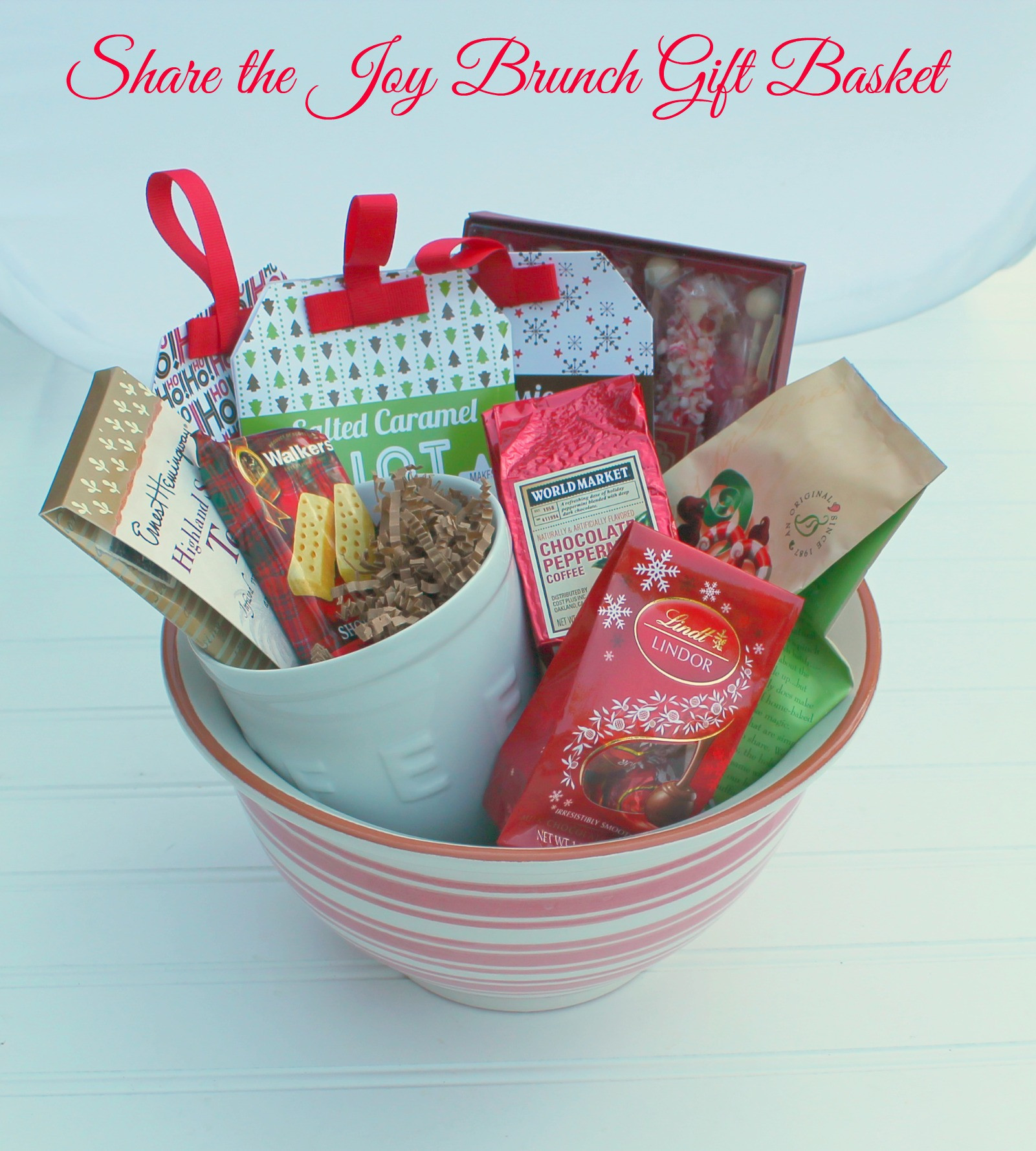 Christmas Baskets DIY
 Make A Christmas Gift Basket DIY Simply Southern Mom