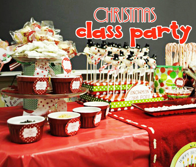 Christmas Classroom Party Ideas
 Amanda s Parties To Go Customer s Classroom Christmas Party