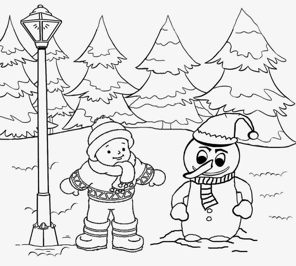 Christmas Coloring Pages Free Printable
 Free Coloring Pages Printable To Color Kids