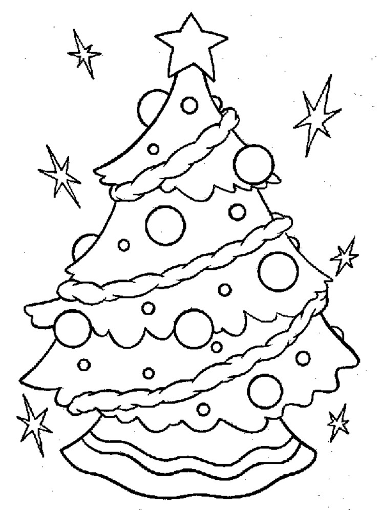 Christmas Coloring Pages Free Printable
 Christmas Coloring Pages For Kids